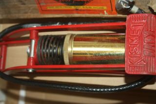 Vintage Collectable Kismet Ltd Baby Car Foot Pump Boxed England 3