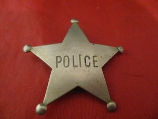 Vintage Tin Metal Sheriff Police Badge Halloween