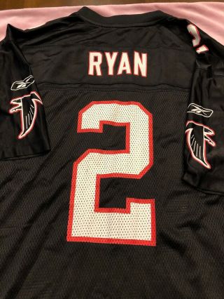 Atlanta Falcons Matt Ryan 2 Nfl Authentic Reebok Size Xl Jersey