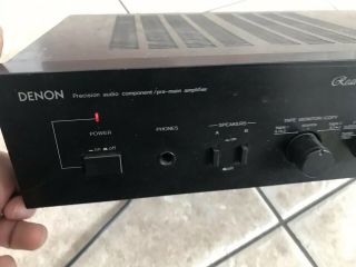 Vintage Denon PMA 707 Integrated Amplifier Spares or Repairs 2