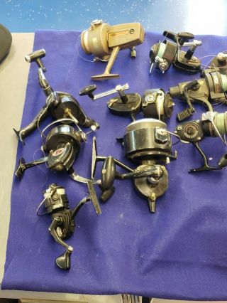 29 Vintage Fishing Reels With Spare Parts