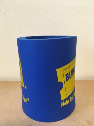 Vintage BLOCKBUSTER VIDEO One Can Coozie Funny 90’s Relic VHS Rental Koozie 2