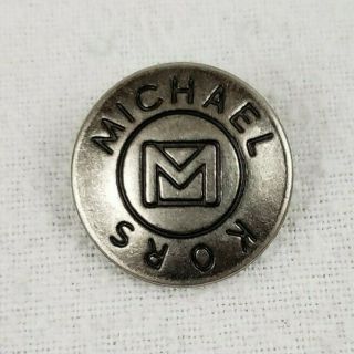 Michael Kors Vintage Gray Shank Buttons Full Set of 10 for Coat Jacket Blazer 2