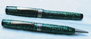 Unbranded Beauties.  Match Mini Fountain Pe,  Pencil - - - Vintage - Color