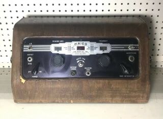 Vintage Maico Model D9 Audiometer Art Deco Hearing Tester Antique