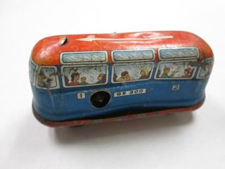 Western Germany Vintage Tin Wind Up Toy Circa 1960s 091114ame2