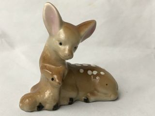 Vintage Japan Porcelain Ceramic Deer Fawn Figurine