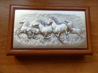 Sterling Silver Art By Leader Argenti Made In Italy Poker Box