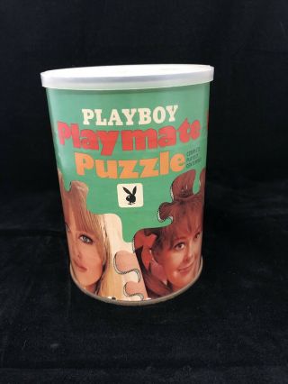 Vintage 1967 Playboy Playmate Jigsaw Puzzle 1320 Miss Oct Majken Haugedal Nos