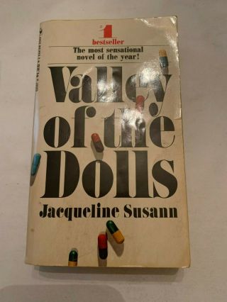 1967 Valley Of The Dolls By Jacqueline Susann Bantam Paperback