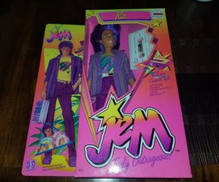 Rare Vintage 1985 Hasbro Jem And The Holograms Rio Doll Nib Nrfb