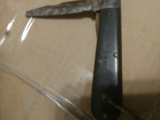 Vintage Ww Ii U S Army Camillus Pocket Knife & Signal Corps Sheath/pouch
