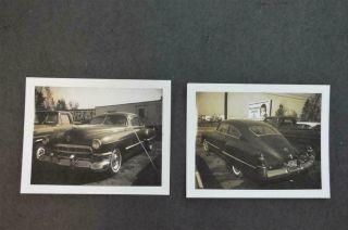 Vintage Polaroid Photos 1949 Cadillac Car 970075