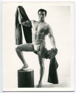 Vintage Dw 4x5 Kris Of Chicago Chuck Renslow Tony Santiago Handsome Male Model