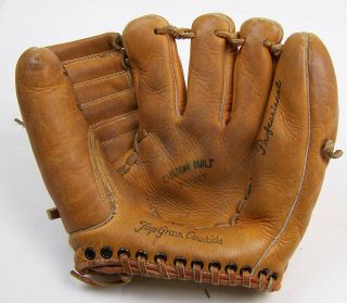Vintage Hollander 1017 Baseball Glove,  12 ",  Right Handed Thrower,  Major League