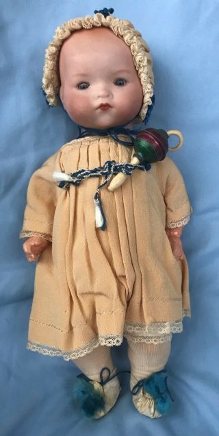 Antique Am Germany Armand Marseille Dream Baby Bisque Doll 11” All