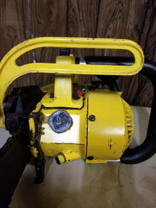 OLD VINTAGE McCULLOCH POWER MAC 6 CHAINSAW 2
