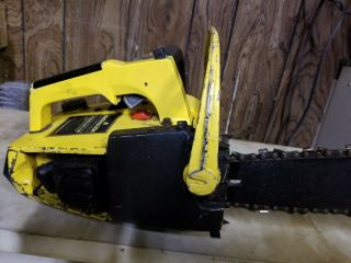 OLD VINTAGE McCULLOCH POWER MAC 6 CHAINSAW 3
