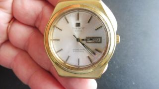 Vintage Tissot Seastar Automatic Cal - 2571 Watch.  (parts.  Restore)