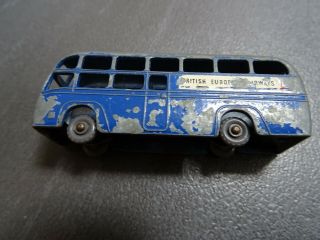 Vintage Matchbox Lesney No.  58 - Bea Coach - Grey Plastic Wheels - Rare