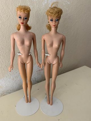 Vintage Barbie Ponytail 4 And 5 Or 6 Tlc Green Ears