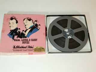 Vintage Laurel & Hardy 8mm Movie Big Business Blackhawk Films