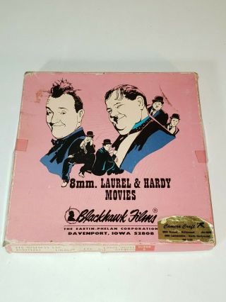 Vintage Laurel & Hardy 8mm Movie Big Business Blackhawk Films 2