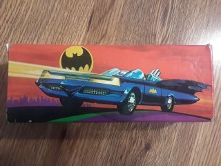 Avon Collectable Plastic Bottle " Batmobile " Batman C Dc Comics Inc 1978vintage