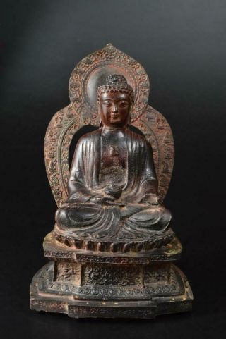 T7900: Xf Chinese Copper Buddhist Statue Sculpture Ornament Buddhist Art