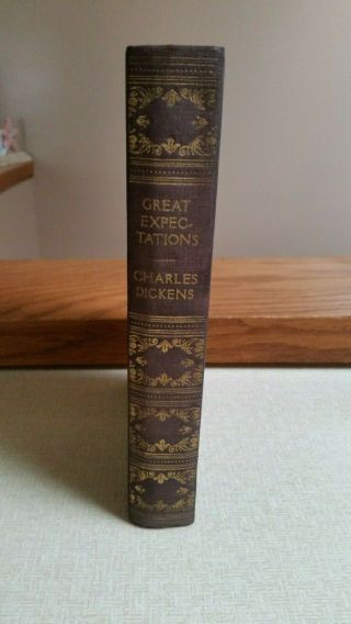 Vtg Great Expectations Charles Dickens The Book League Of America Hardcover