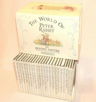 Beatrix Potter The World Of Peter Rabbit Book Box Set Volume 1 - 23 Vintage