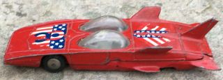 Rare 1959 Vintage Hubley Real Toys Die Cast Firebird Iii Gm Concept Car Red
