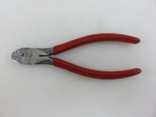 Snap - On 86acp Diagonal Side Wire Cutters Pliers Tool 6 " Long Vintage Made In Usa