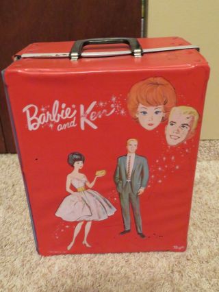 Vintage Barbie And Friends Dolls,  Clothing And Case And Accessories