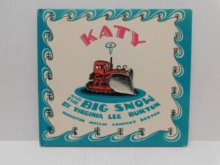 Vintage Katy And The Big Snow By Virginia Burton 1943 Weekly Reader Book Club