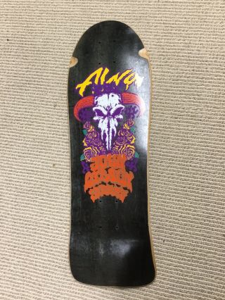 Vintage Alva Skateboard 1980s John Gibson Skateboarding