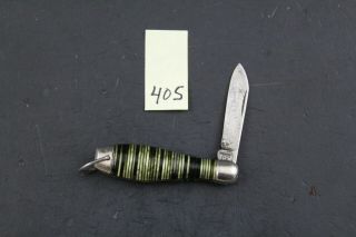 Hammer Brand Vintage Miniature Bowling Pin Pocket Knife 405