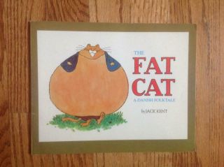 The Fat Cat A Danish Folktale By Jack Kent Vintage Paperback Book Vgc