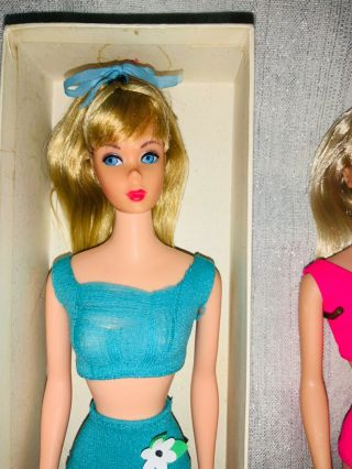 Vintage Standard Barbie Doll Twinkle Town Gift Set and Standard Barbie MIB 3