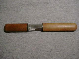 Japanese Kiridashi Kuri Kogatana Woodworking Craft Chisel Knife Scabbard Vintage