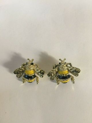 Vintage Bumble Bee Brooch Pins
