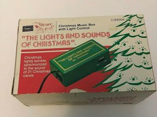 Vintage Mr Christmas The Lights And Sounds Of Christmas Plays 21 Songs - Shp