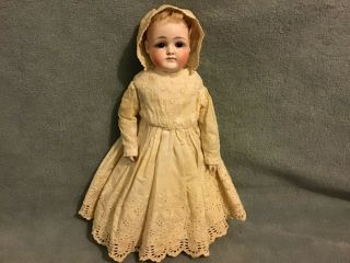 Antique Kestner Closed Mouth Bisque Head Doll