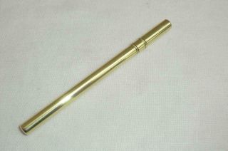 Brass Travelling Dip Pen With Removable Cover