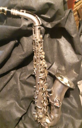 Antique Cg Conn Alto Saxophone 1924 2