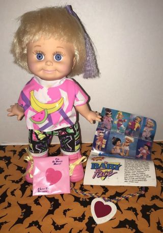 Baby Face Doll - So Sweet Marcy Rare Galoob 1990
