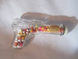 Antique Crosetti Co - Jeanette Glass Atomic Ray Gun Glass Candy Container Exc