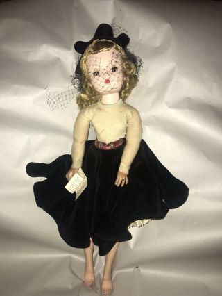 Vintage 1950s Madame Alexander " Cissy " Doll Wrist Tag,  21 "
