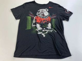 Mens Nike Georgia Bulldogs T - Shirt - Size Large Black