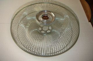 Front & Back Metal Cage Grill Vintage Galaxy 16 " Oscillating Fan 16/1 Style T
